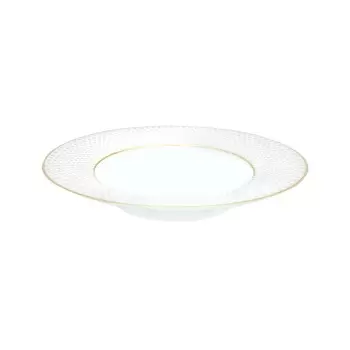 Jil Coquet MHV1024BBA141 Jil Coquet Rosace - Gold Rim Soup Plate - ...