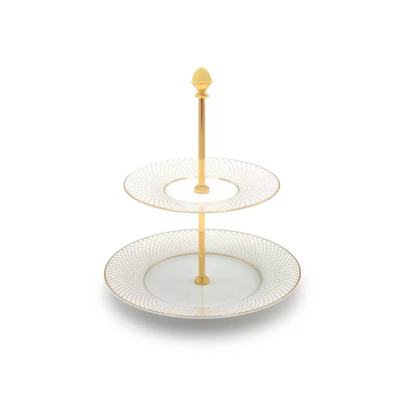 Jil Coquet MHV6264BBA141 Jil Coquet Rosace - Gold Tiered Cake Platt... Jil Coquet MHV6264BBA141 Jil Coquet Rosace - Gold Tiered Cake Platt...