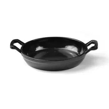 TURGLA TCB1316RBLK Turgla Cast Iron dia.6.25" h:1" Round Black Cast...