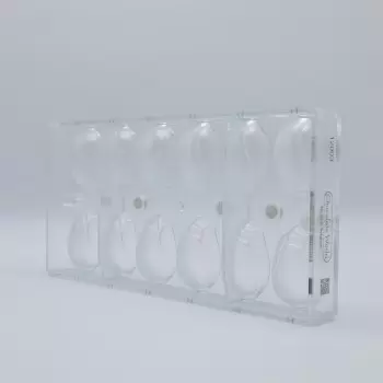 Chocolate World CW12067 Polycarbonate 3D Skull Head Chocolate Mold ...