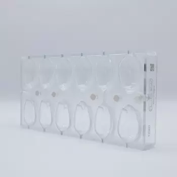 Chocolate World CW12067 Polycarbonate 3D Skull Head Chocolate Mold ...