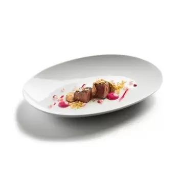 Pordamsa V0888-0435 Pordamsa Zen Oval Tray 35 x 25 cm