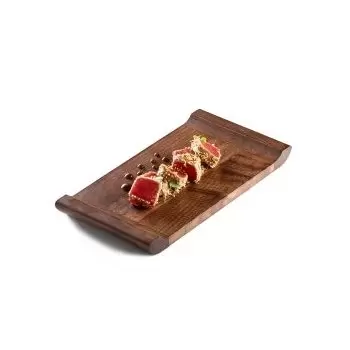 Pordamsa A1062-3015M Pordamsa Wave Tray Curved Handle 30 x 15 cm