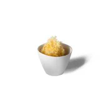 Pordamsa V0333-0208MAT Pordamsa Wave Degus Bowl/Tea Mat 8.5 x 6 cm