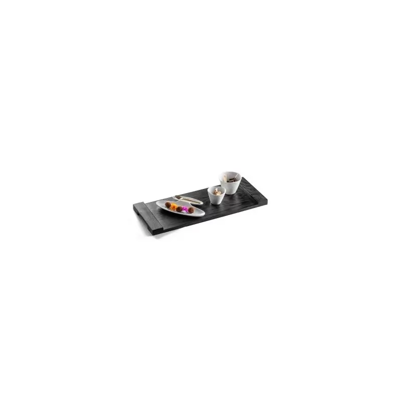 Pordamsa A1062-4518W Pordamsa Wengue Tray Straight Handle 45 x 18 cm