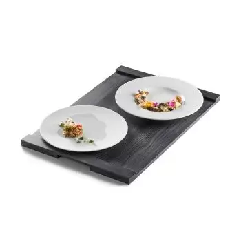 Pordamsa A1062-6040W Pordamsa Wengue Tray Straight Handle 60 x 40 cm