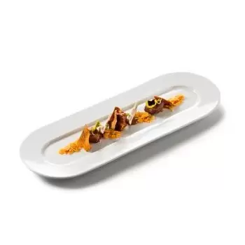 Pordamsa V1400-0439 Pordamsa Summum Oval 5 Appet. Tray 39 x 15 cm