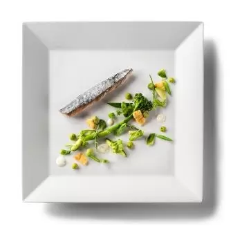 Pordamsa V0818-0132 Pordamsa Square Plate 32 cm