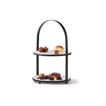 Pordamsa M0858-224 Pordamsa Stand Set 2 Plates 24 cm