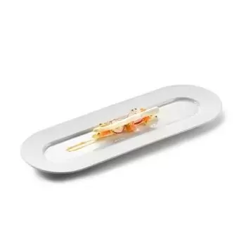 Pordamsa V1400-0439MAT Pordamsa Sphere Oval 5 Appet. Tray Mat 39 x ...