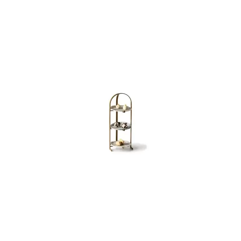 Pordamsa XGLAS-7712 Pordamsa Nordica Stand 3 Plates 12 cm