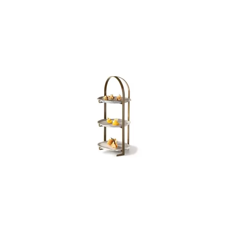 Pordamsa XGLAS-7720 Pordamsa Nordica Stand 3 Plates 20 cm