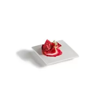 Pordamsa V0858-0510 Pordamsa Minimal Sq Plate 10 x 10 cm