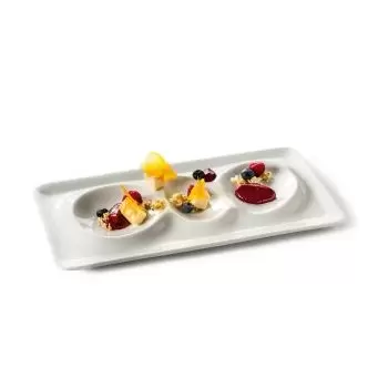 Pordamsa V0330-0303 Pordamsa Magma Tray (3) Gloss 31 x 15 cm