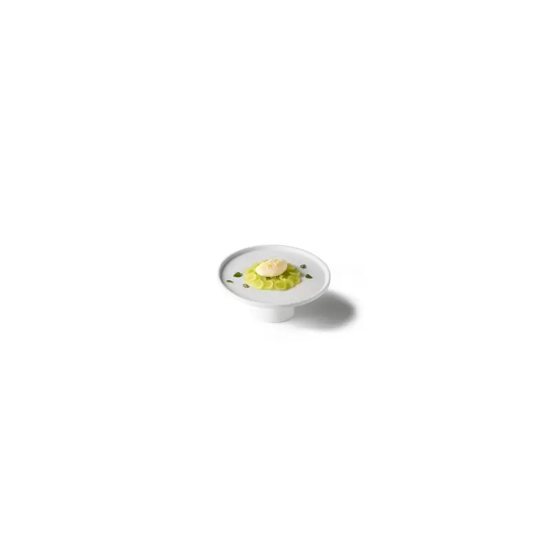 Pordamsa V0700-020MAT Pordamsa Mat Porcelain Diana Cake Stand Displ...