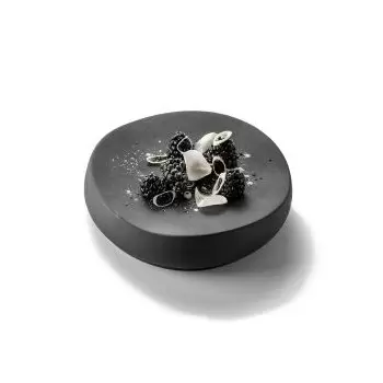 Pordamsa B0355-0510 Pordamsa Duna Podium Mat Black 14 x 4 cm