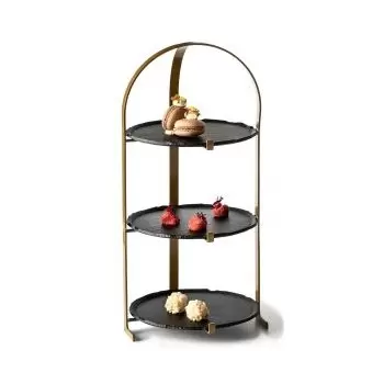 Pordamsa XGLAS-4420 Pordamsa Crater Stand 3 Plates 20 cm
