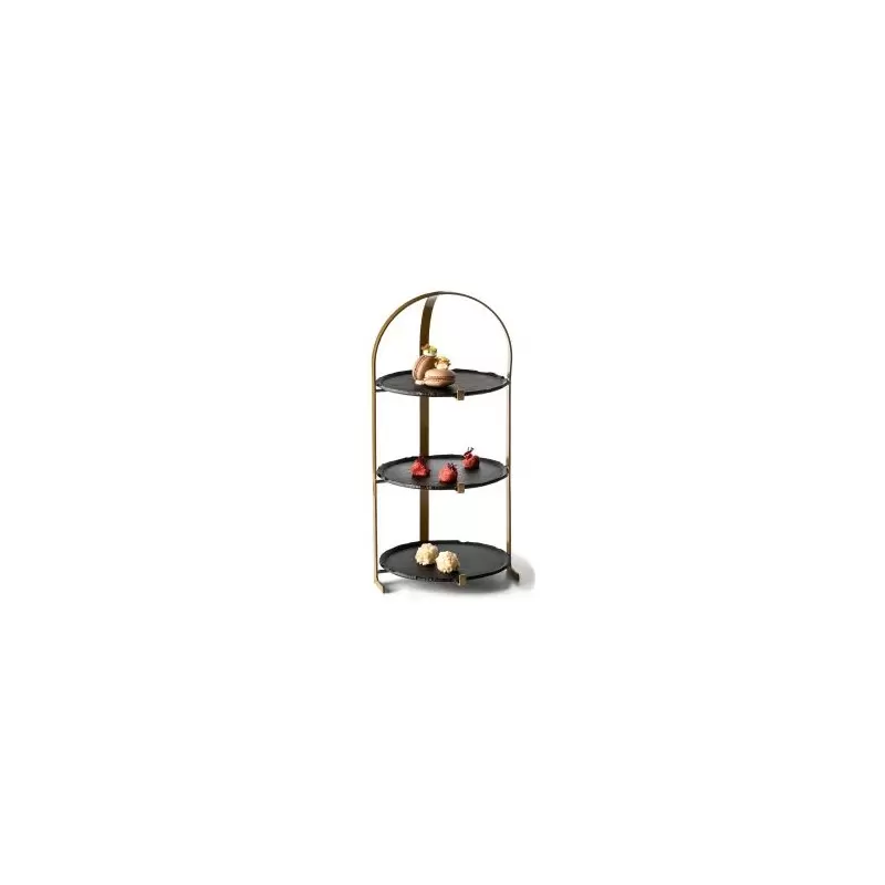 Pordamsa XGLAS-4420 Pordamsa Crater Stand 3 Plates 20 cm