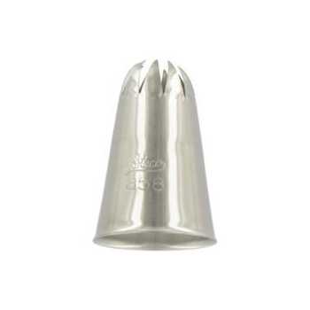 Ateco 858 Ateco 858 - Closed Star Pastry Tip .63'' Opening Diameter- Stainless Steel Closed Star Pastry Tips