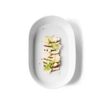 Pordamsa V0850-0527 Pordamsa Casual Oval Deep Tray 27 cm