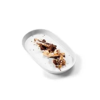 Pordamsa V0850-0414 Pordamsa Casual Flat Oval Tray 19 x 12 cm
