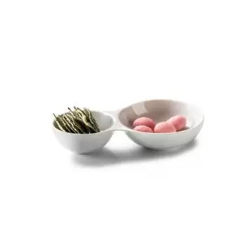 Pordamsa V0888-0889 Pordamsa Bistro Double Deep Tray 18 x 10 cm