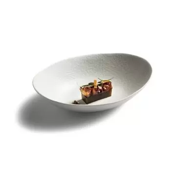 Pordamsa M0120-0323 Pordamsa Artic Oval Bowl Mat 25 x 16 cm