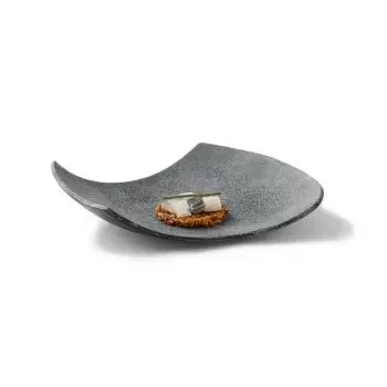 Pordamsa XGLAS-751 Pordamsa Atica Glass Deep Plate 26 x 20 cm