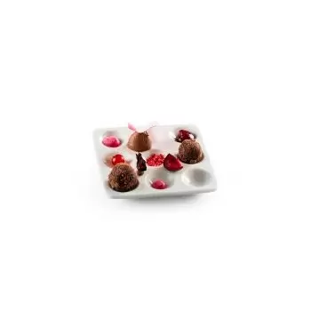 Pordamsa V0122-0721 Pordamsa Apiari Indiv Degust Tray 10.5 x 10.5 cm