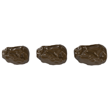 Polycarbonate Raisin Chocolate Mold - 34mm - 40mm - 24 cavity