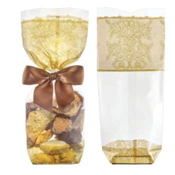 Pastry Chef's Boutique 25054 Clear Cellophane Candy and Chocolate B...