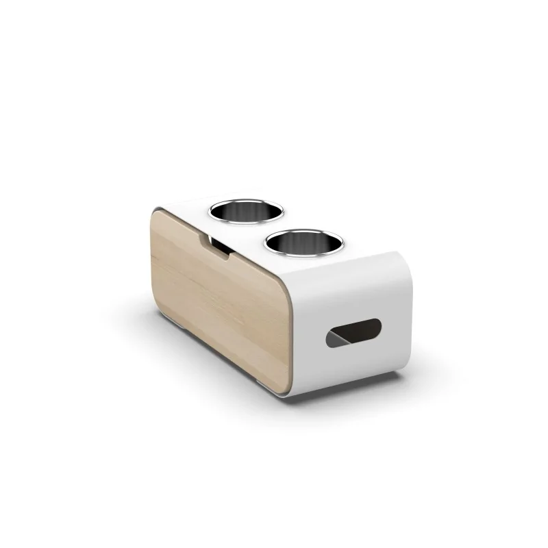 Moa Design MOABF4.BIA-01 Moa Module M.16 White Modular Riser with s...