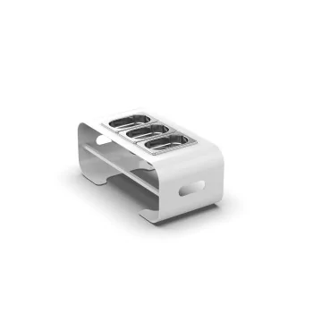 Moa Design MOABF3.BIA-02 Moa Module M.14 White Modular Riser with G...