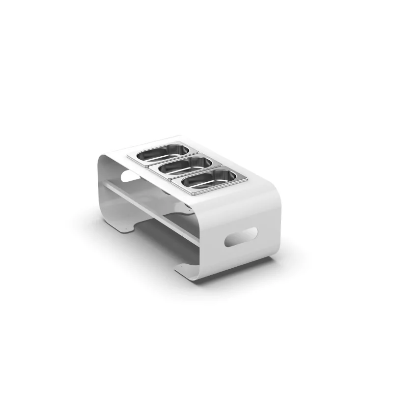 Moa Design MOABF3.BIA-02 Moa Module M.14 White Modular Riser with G...