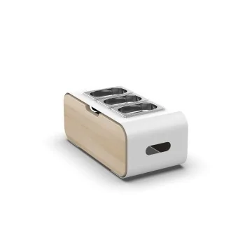 Moa Design MOABF3.BIA-02 Moa Module M.14 White Modular Riser with G...