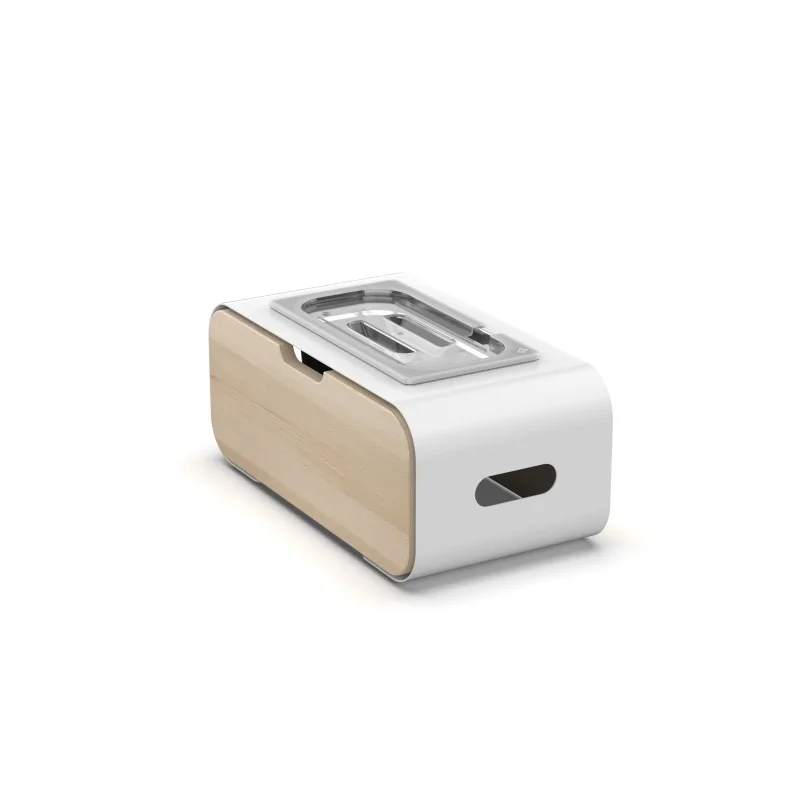 Moa Design MOABF3.BIA-03 Moa Module M.15 White Modular Riser with G...