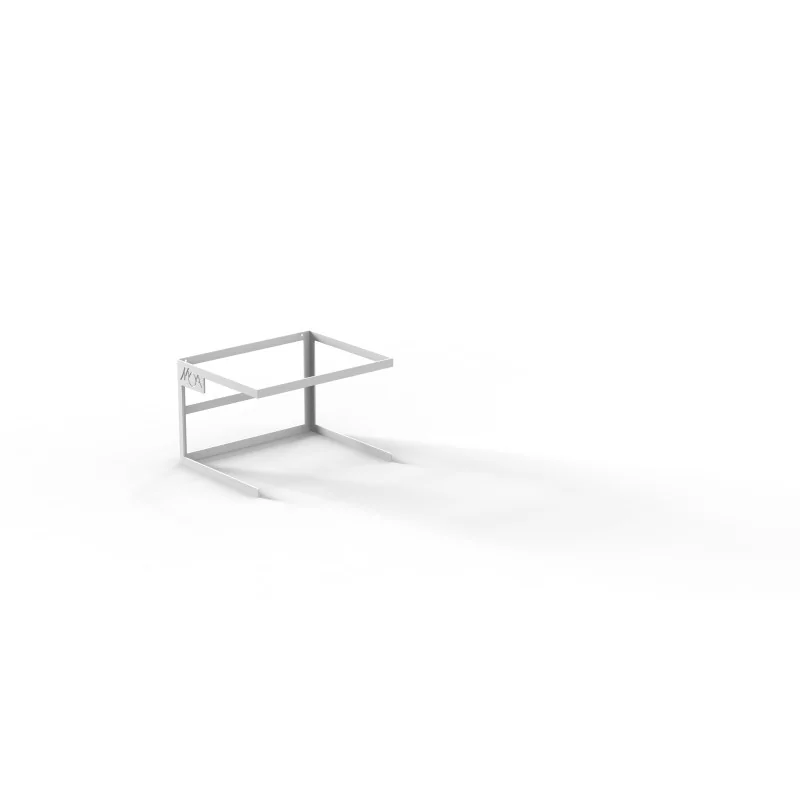 Moa Design LMNAL12200.BIA Moa Alzatina Modern Minimalist Line White...