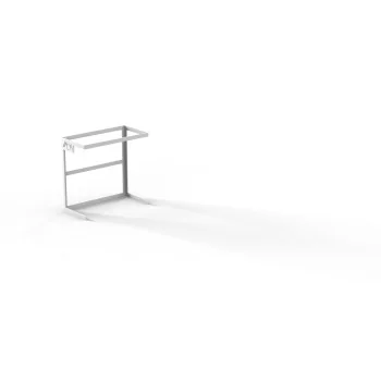 Moa Design LMNAL13300.BIA Moa Alzatina Modern Minimalist Line White...