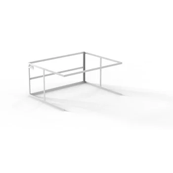 Moa Design LMNAL21300.BIA Moa Alzatina Modern Minimalist Line White...