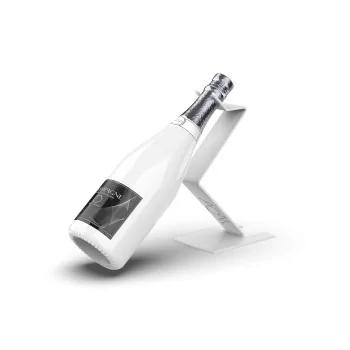 Moa Design LZTEB197.BIA Moa Zeta Modern Bottle Display 197 mm Zeta ...