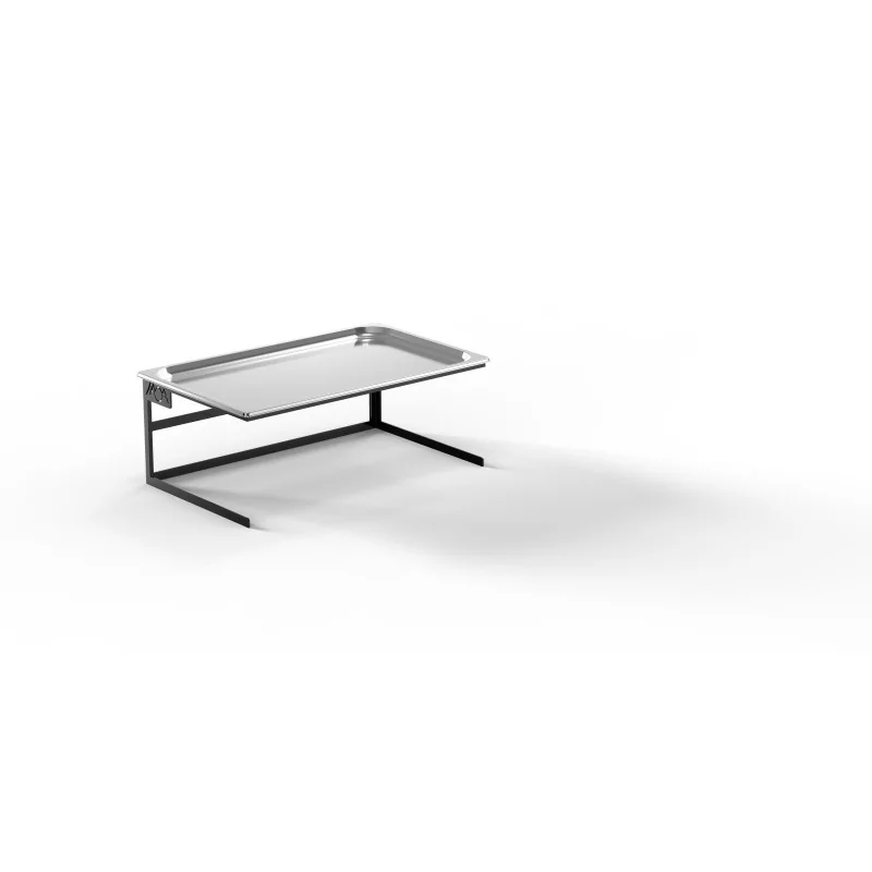 Moa Design MOAMN11.NER-01 Moa Alzata Modern Minimalist Line Black S...