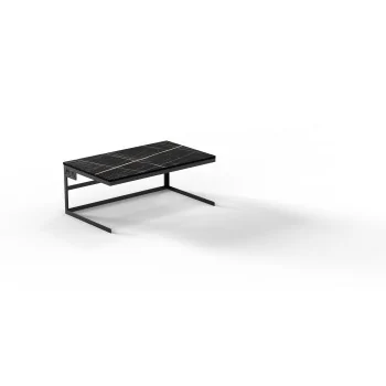Moa Design MOAMN11.NER-03 Moa Alzata Modern Minimalist Line Black S...