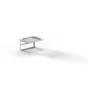 Moa Design MOAMN12.BIA-01 Moa Alzata Modern Minimalist Line White S...