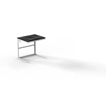 Moa Design MOAMN12.BIA-06 Moa Alzata Modern Minimalist Line White S...