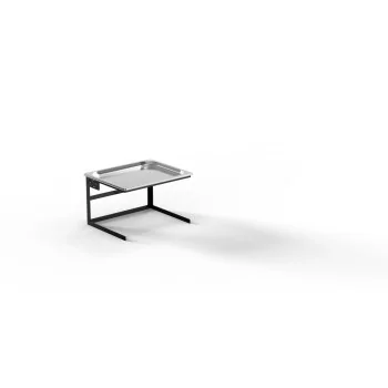 Moa Design MOAMN12.NER-01 Moa Alzata Modern Minimalist Line Black S...
