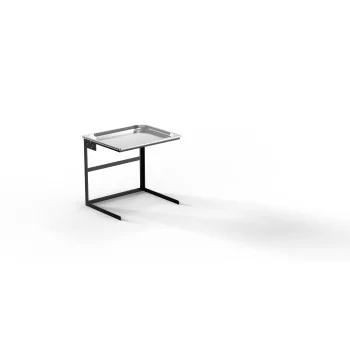 Moa Design MOAMN12.NER-02 Moa Alzata Modern Minimalist Line Black S...
