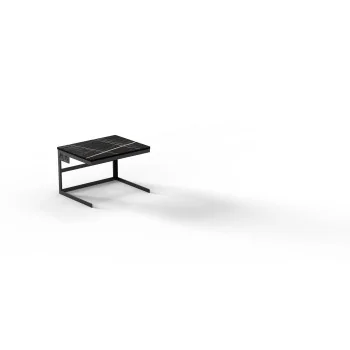 Moa Design MOAMN12.NER-05 Moa Alzata Modern Minimalist Line Black S...