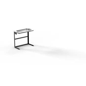 Moa Design MOAMN13.NER-02 Moa Alzata Modern Minimalist Line Black S...