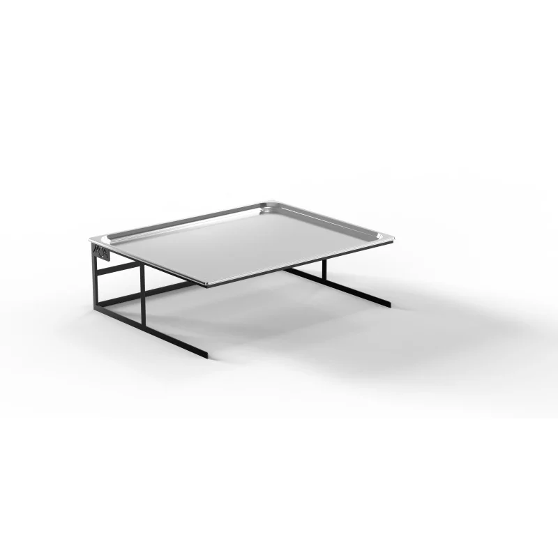 Moa Design MOAMN21.NER-01 Moa Alzata Modern Minimalist Line Black S...