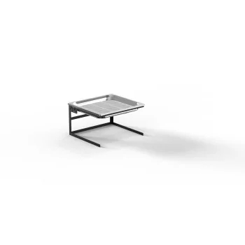 Moa Design MOAMN23.NER-03 Moa Alzata Modern Minimalist Line Black S...